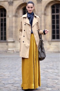 How To Wear The Long Skirt In Winter Personal Shopper Paris Dress