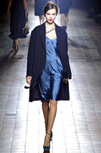 Blue hues outfit at Lanvin