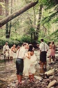 Wood wedding