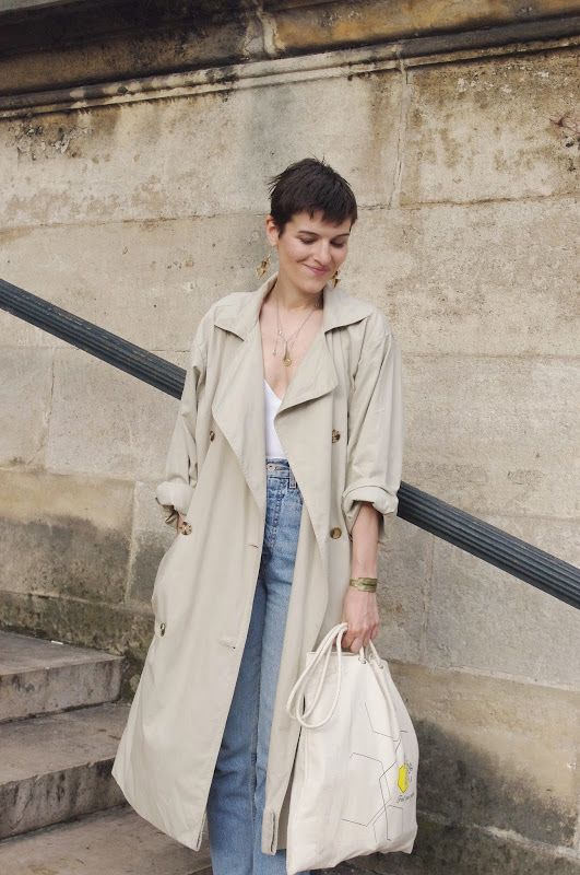 How to wear the trench coat Personal Shopper Paris Dress like