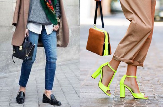 shoes to wear with cropped dress pants