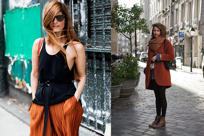 How to wear rust color - Personal Shopper Paris - Dress like a Parisian