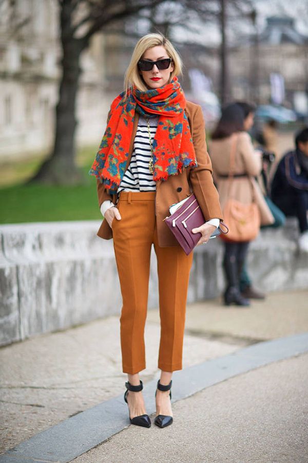 How to wear rust color - Personal Shopper Paris - Dress like a Parisian