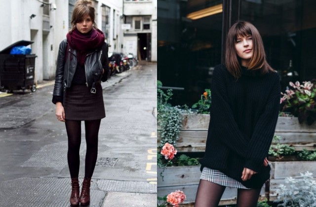 How to wear mini length in winter? - Personal Shopper Paris