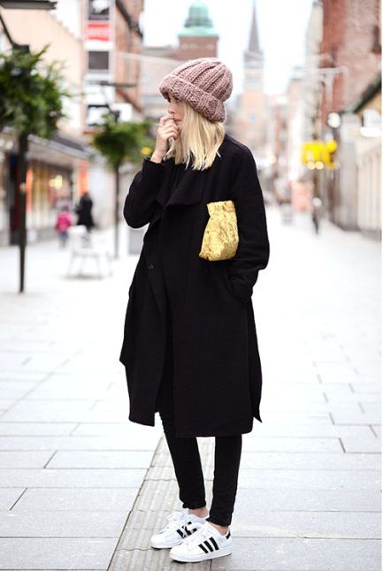 5 Ways to Style a Basic Black Winter Coat - Not Dressed As Lamb