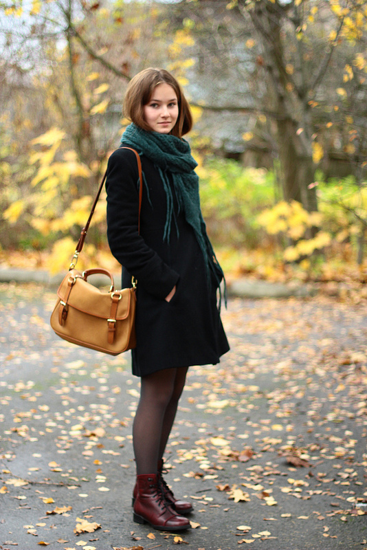 comment porter un manteau noir