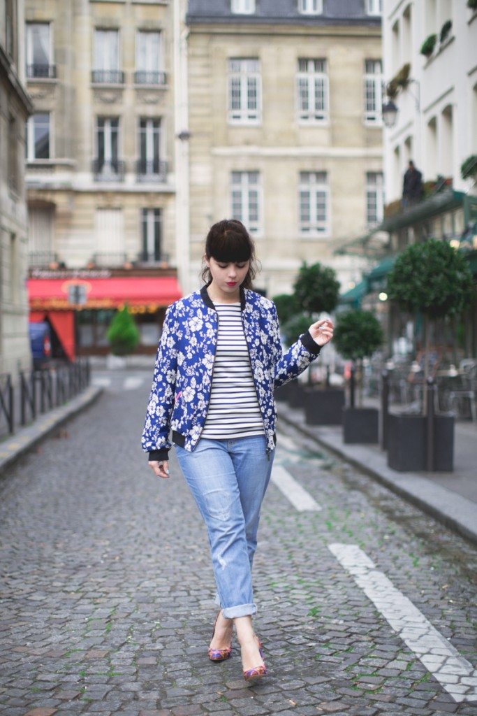 Bomber Pauline fashion blog