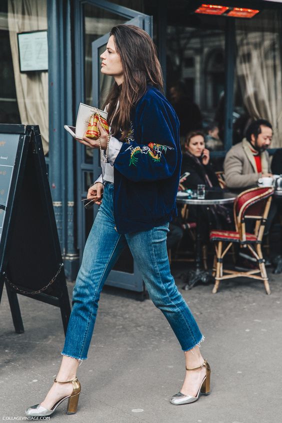 collage vintage bomber jacket 2