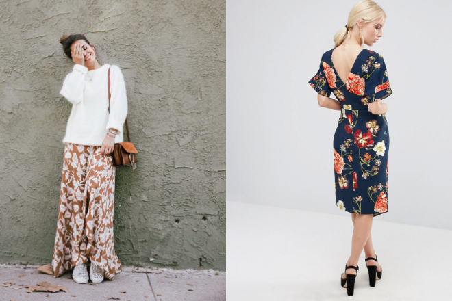 Floral prints and how to wear them ...