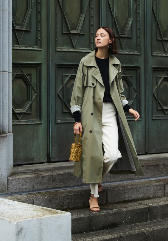 Trench gris online