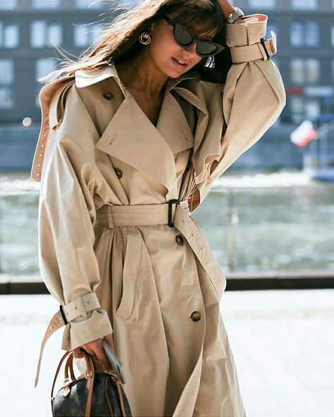 Trench cintré femme hot sale